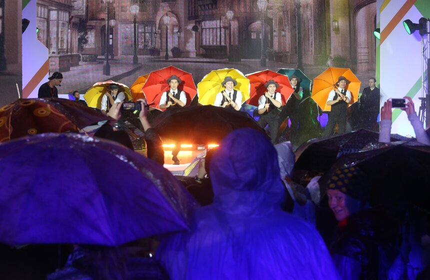 Концерт "Московский Бродвей" на Пушкинской площади 22 фото