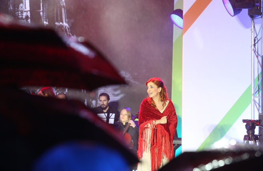 Концерт "Московский Бродвей" на Пушкинской площади 6 фото