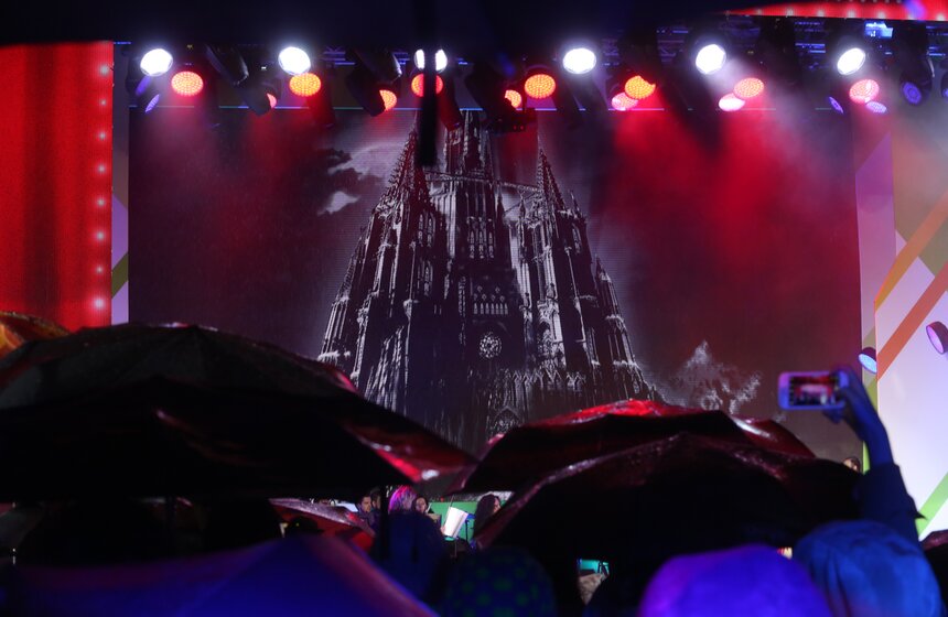 Концерт "Московский Бродвей" на Пушкинской площади 4 фото