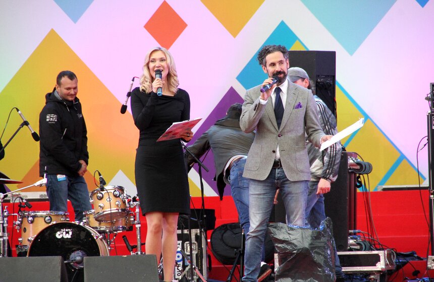 "Москва 24" проводит концерт на Патриарших прудах 4 фото