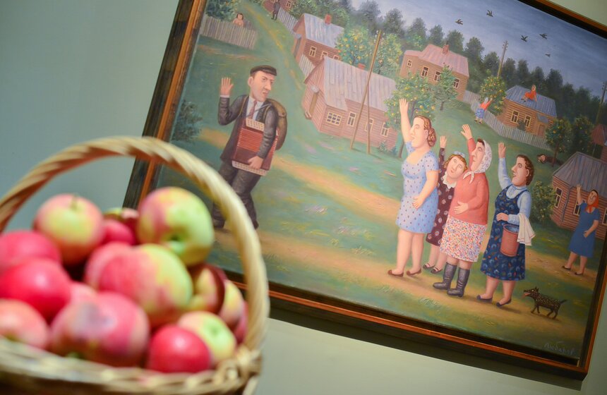 Выставка "Импортозамещение" в галерее "Дом Нащокина" 5 фото