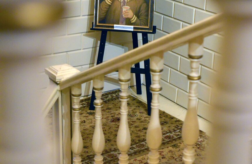 Выставка "Импортозамещение" в галерее "Дом Нащокина" 7 фото