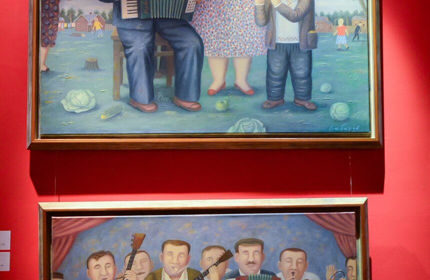 Выставка "Импортозамещение" в галерее "Дом Нащокина" 8 фото