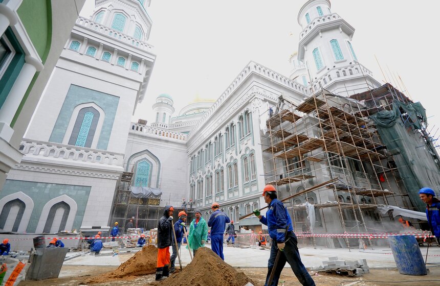Московская Соборная мечеть готовится к открытию 15 фото
