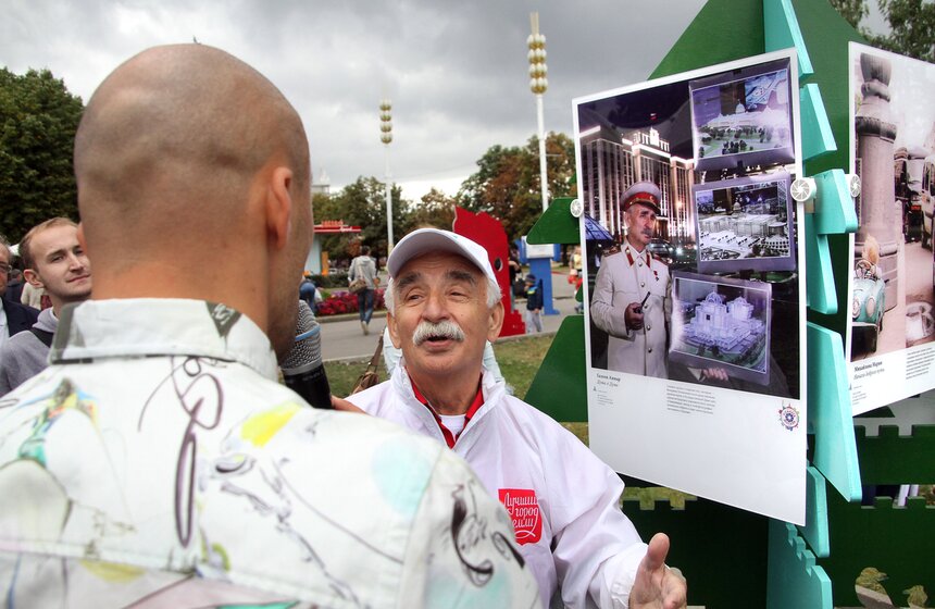 На ВДНХ открылась выставка победителей конкурса "Планета Москва" 14 фото