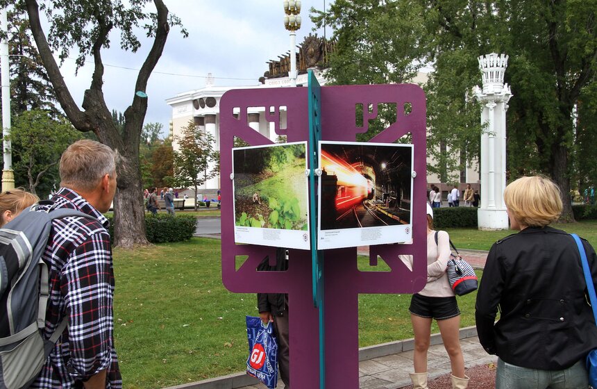 На ВДНХ открылась выставка победителей конкурса "Планета Москва" 6 фото