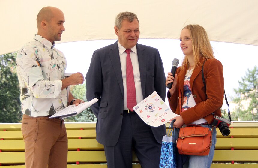 На ВДНХ открылась выставка победителей конкурса "Планета Москва" 17 фото