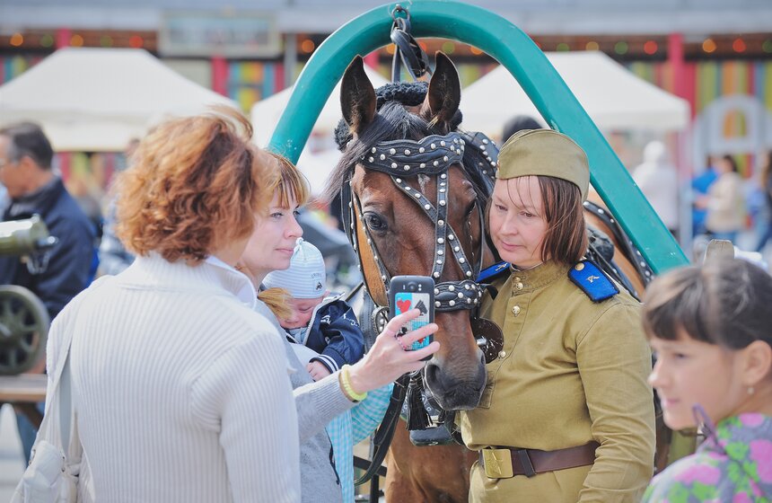 В "Сокольниках" прошел фестиваль "Россия на коне" 12 фото