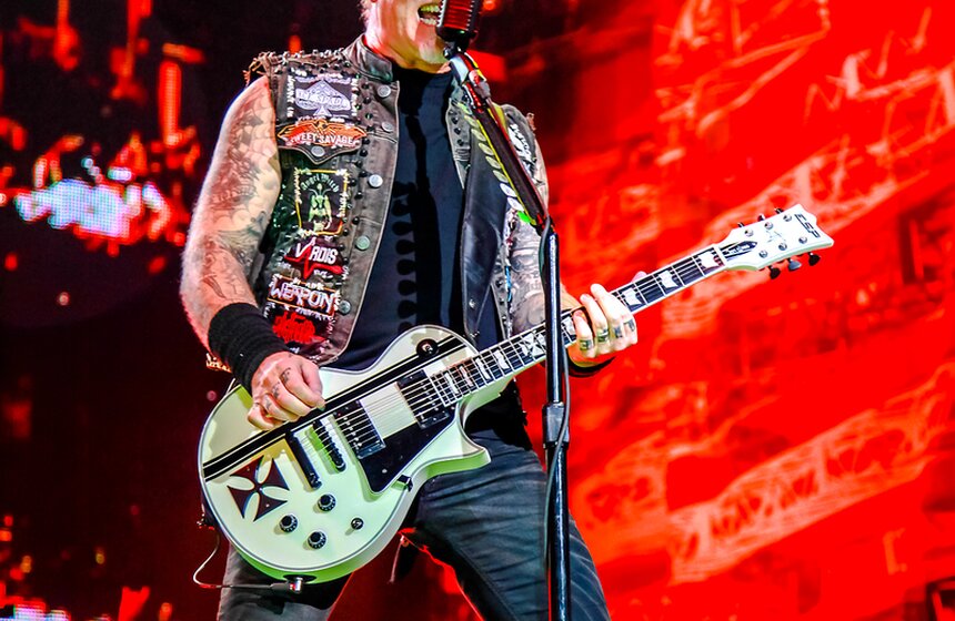 В столице состоялся концерт группы Metallica 9 фото