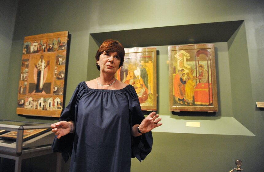 В Третьяковской галерее представили старинные иконы 3 фото