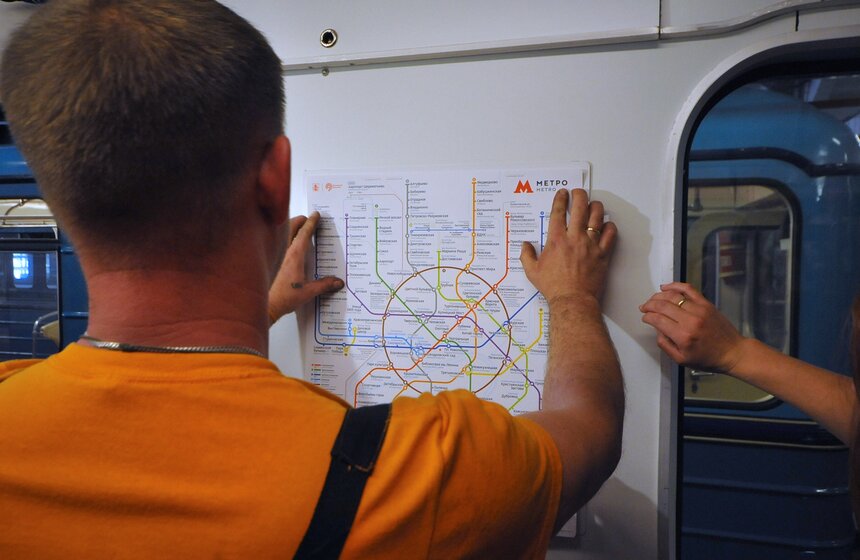 В столичном метро презентовали новую схему линий 12 фото