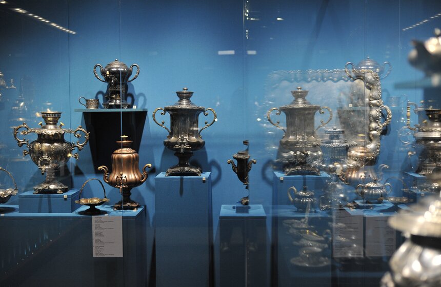 Выставка "Чудо старинного самовара" открылась в Коломенском 11 фото