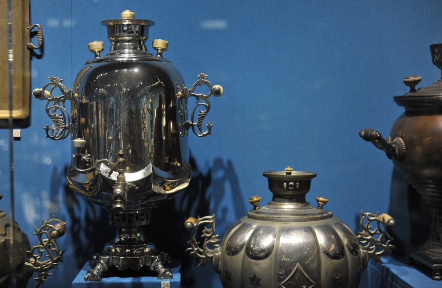 Выставка "Чудо старинного самовара" открылась в Коломенском 14 фото