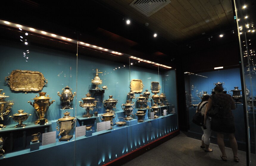 Выставка "Чудо старинного самовара" открылась в Коломенском 17 фото