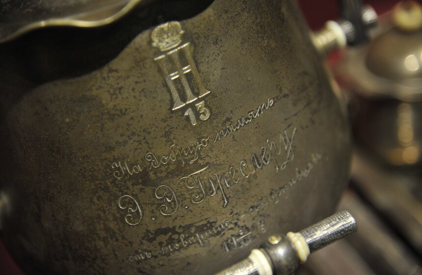 Выставка "Чудо старинного самовара" открылась в Коломенском 22 фото