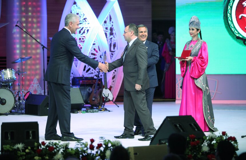 Сергей Собянин посетил концерт в рамках Дней культуры Татарстана 14 фото