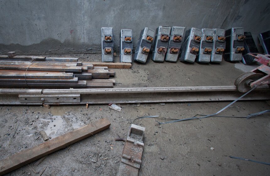 Как строится станция метро "Саларьево" 21 фото