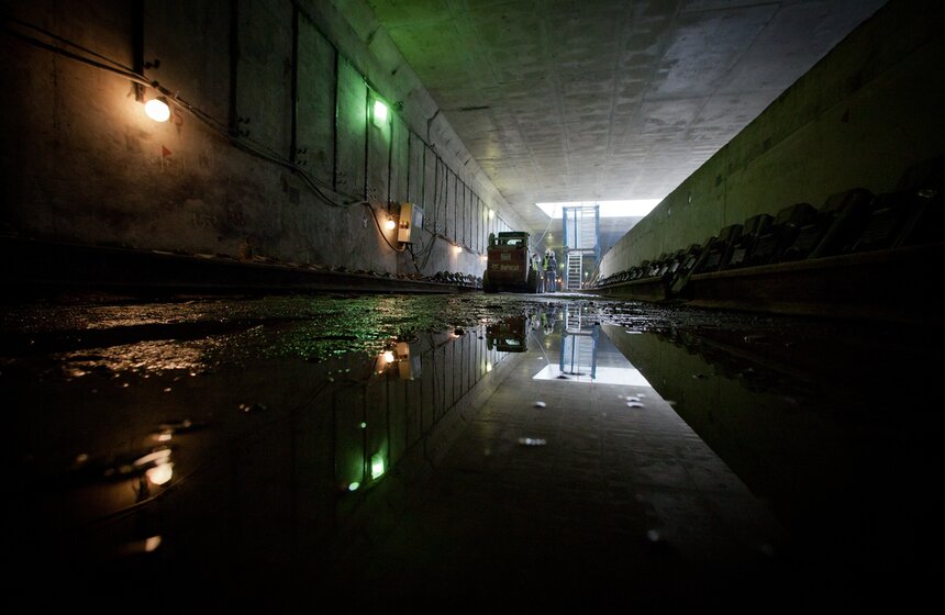 Как строится станция метро "Саларьево" 24 фото