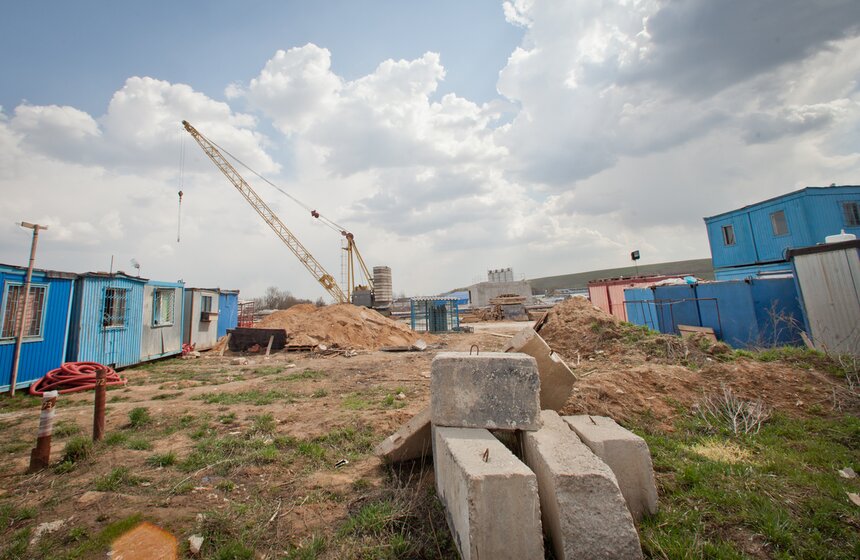 Как строится станция метро "Саларьево" 30 фото