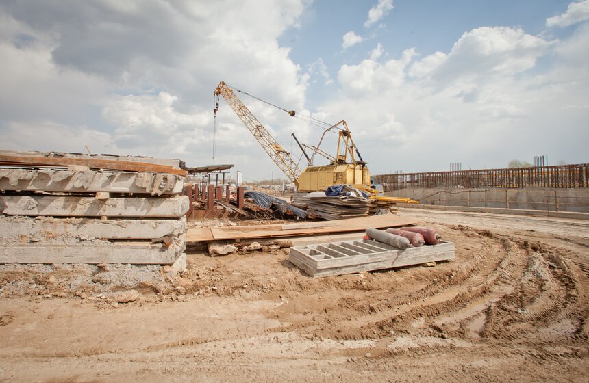 Как строится станция метро "Саларьево" 28 фото