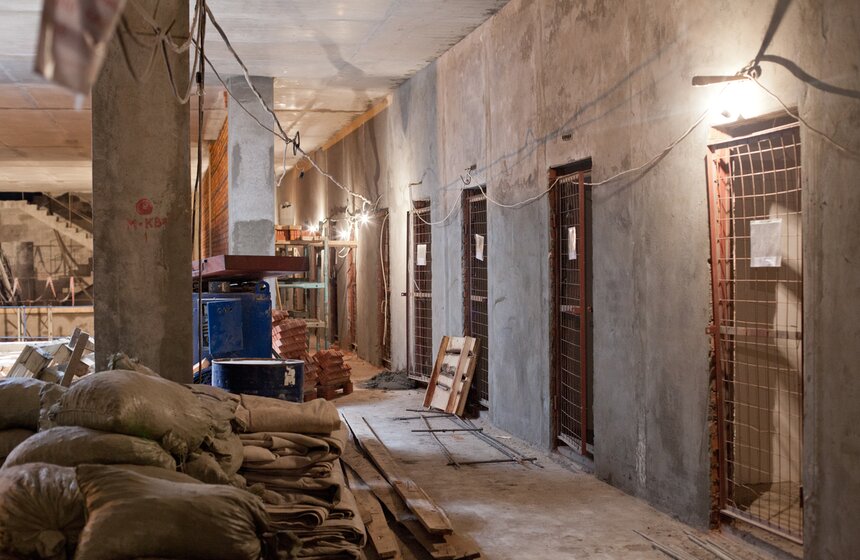 Как строится станция метро "Саларьево" 4 фото