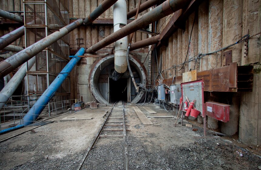 Как строятся станции метро "Ломоносовский проспект" и "Раменки" 27 фото