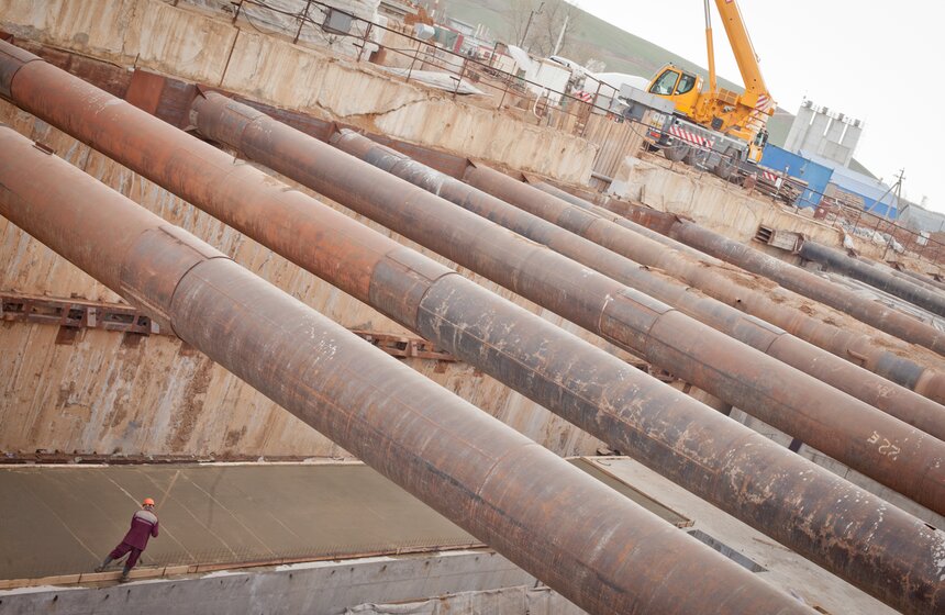 Как строится станция метро "Саларьево" 35 фото