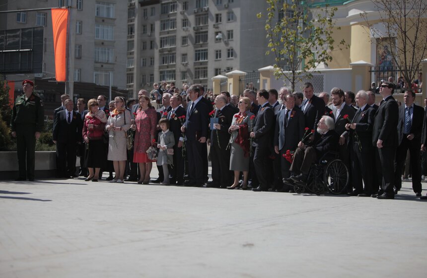 В Москве освятили воссозданный храм Преображения Господня 17 фото