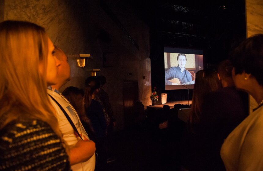 Концерт-презентация "Живи и помни" в Центральном музее ВОВ 12 фото