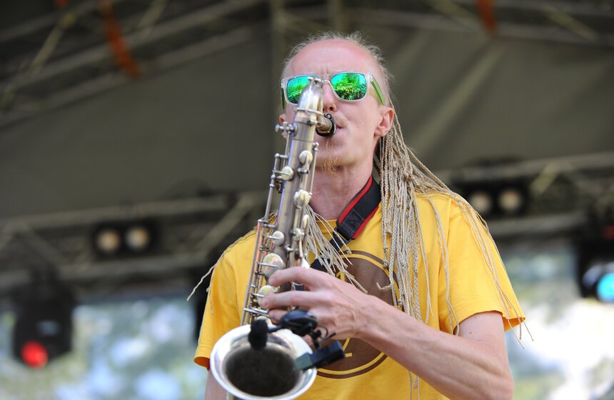 "Фестиваль шагающих оркестров" в МУЗЕОНЕ 25 фото