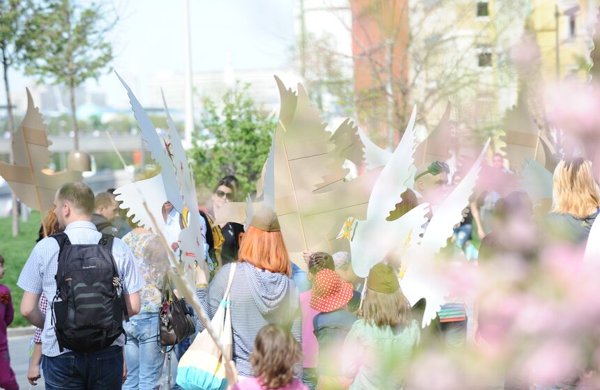 "Фестиваль шагающих оркестров" в МУЗЕОНЕ 19 фото
