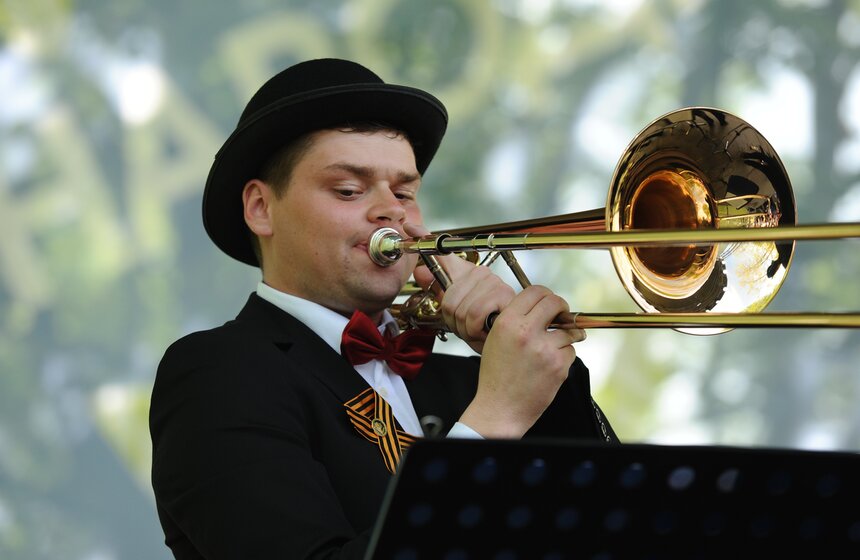 "Фестиваль шагающих оркестров" в МУЗЕОНЕ 14 фото