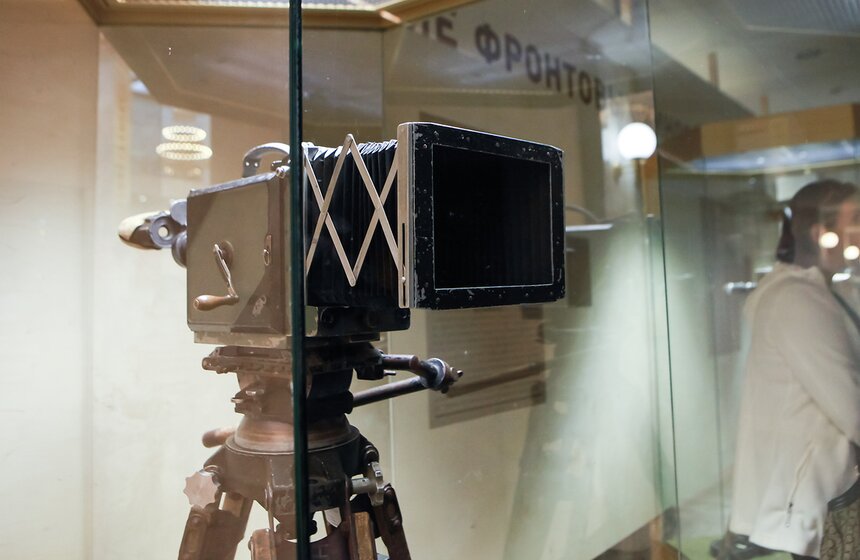 В Москве открылась выставка "Они снимали войну" 14 фото