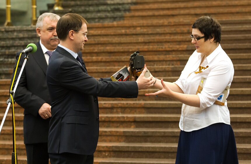 В Москве открылась выставка "Они снимали войну" 8 фото