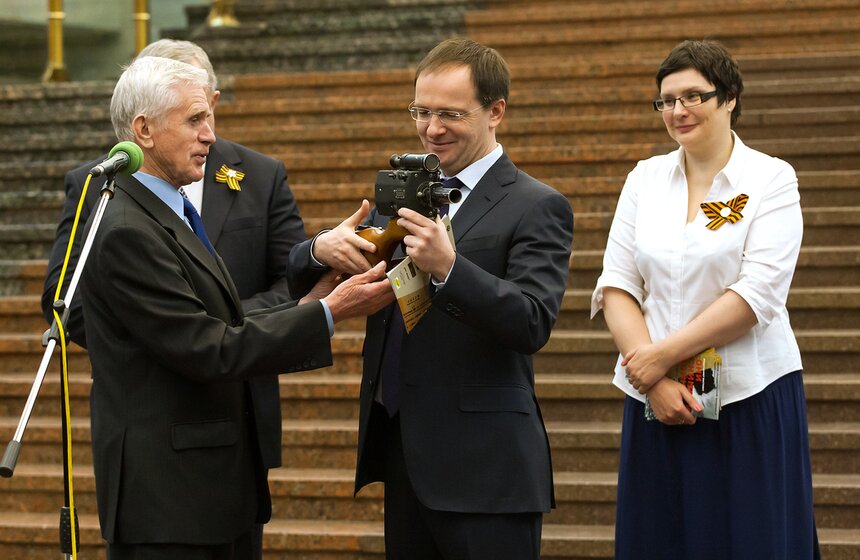 В Москве открылась выставка "Они снимали войну" 7 фото