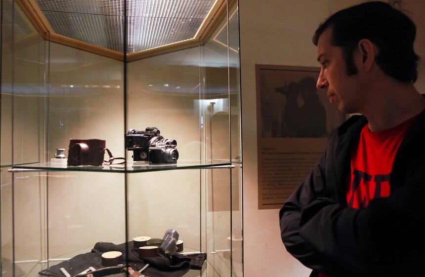 В Москве открылась выставка "Они снимали войну" 11 фото