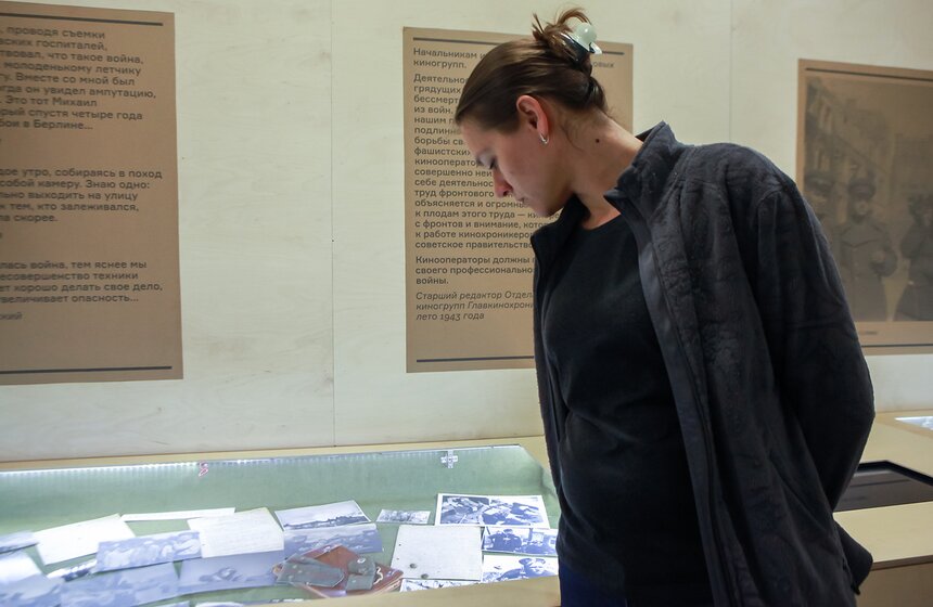 В Москве открылась выставка "Они снимали войну" 17 фото