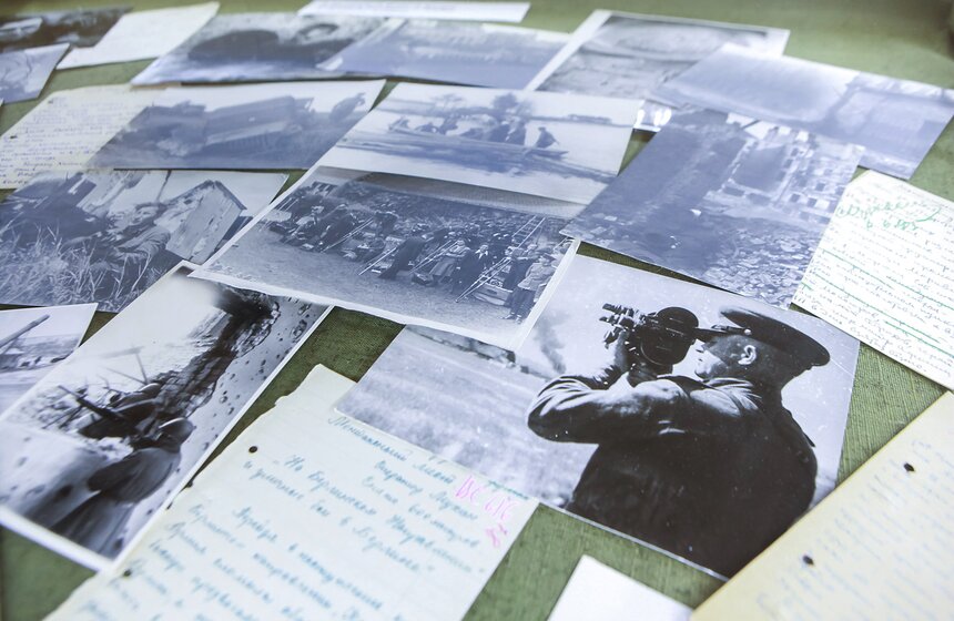 В Москве открылась выставка "Они снимали войну" 19 фото