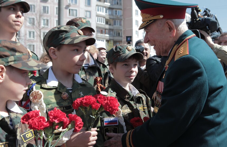Сергей Собянин принял участие в закладке парка 70-летия Победы 5 фото
