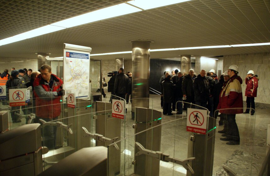 В столице открылась новая станция метро — "Пятницкое шоссе" 20 фото