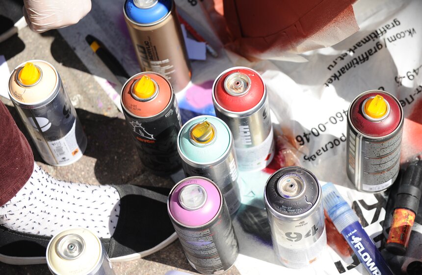 На Арбате прошел парад в честь Георгия Победоносца 7 фото