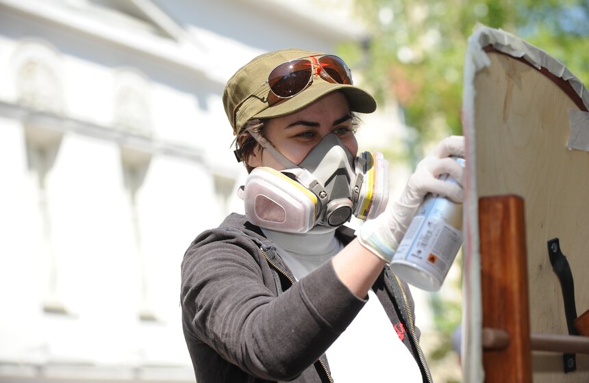 На Арбате прошел парад в честь Георгия Победоносца 5 фото