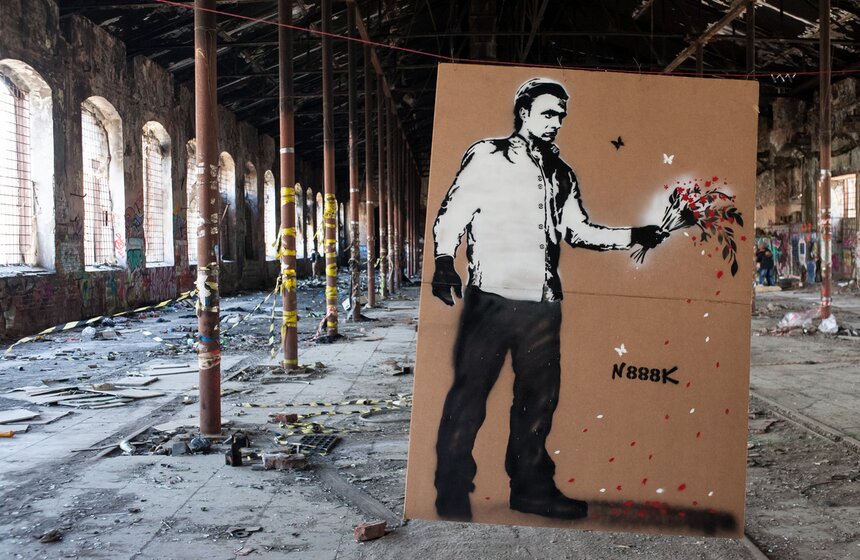 У Курского вокзала открылся стрит-арт фестиваль "Голос Улиц" 5 фото