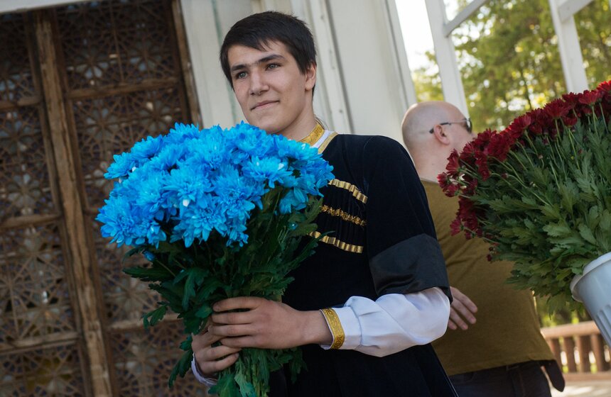 В павильоне "Азербайджан" на ВДНХ прошел Праздник цветов 13 фото