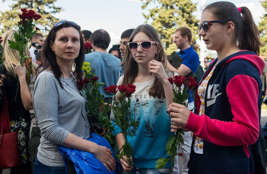 В павильоне "Азербайджан" на ВДНХ прошел Праздник цветов 16 фото