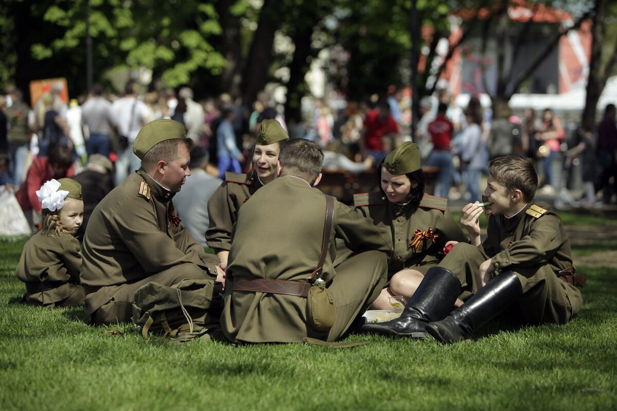 9 мая в парке