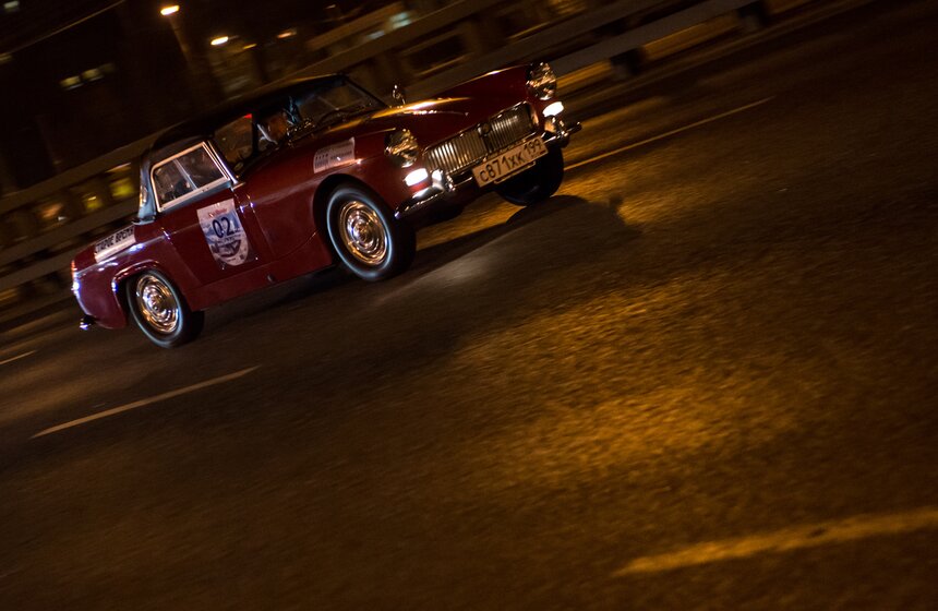 Ночное ралли "Огни Москвы" 11 фото