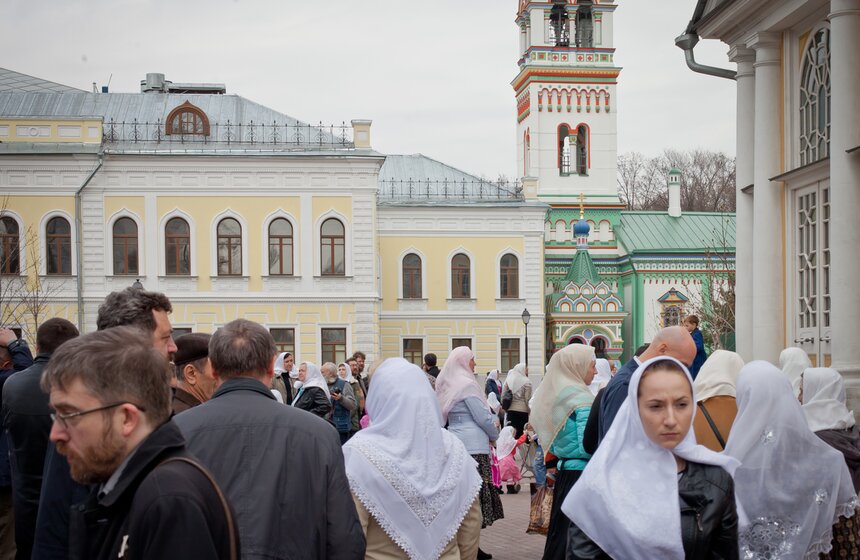 Московские старообрядцы провели ярмарку в Рогожской слободе 8 фото