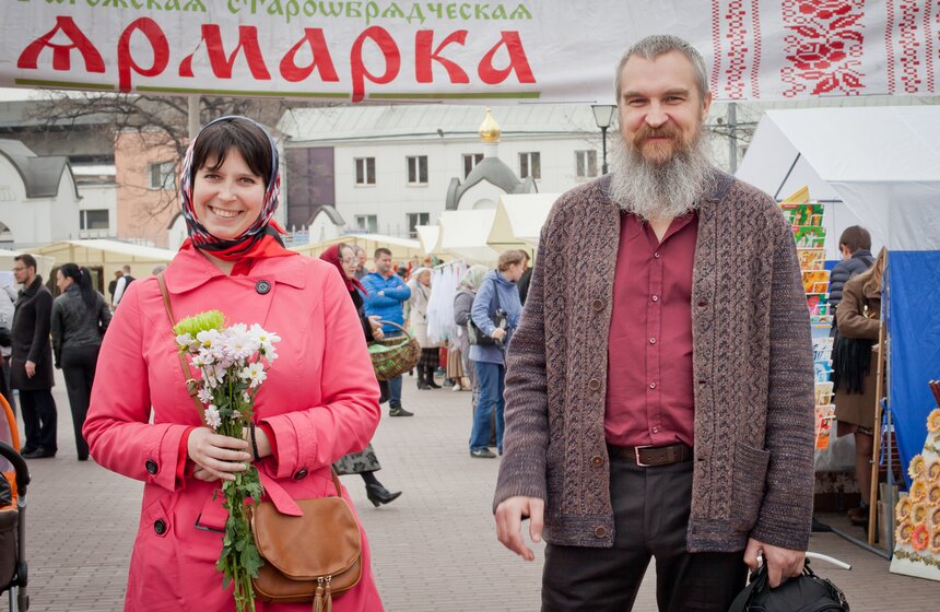 Московские старообрядцы провели ярмарку в Рогожской слободе 36 фото