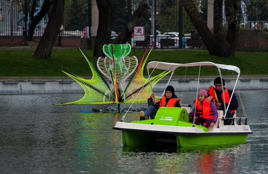 В парке Горького проходит открытие летнего сезона 8 фото